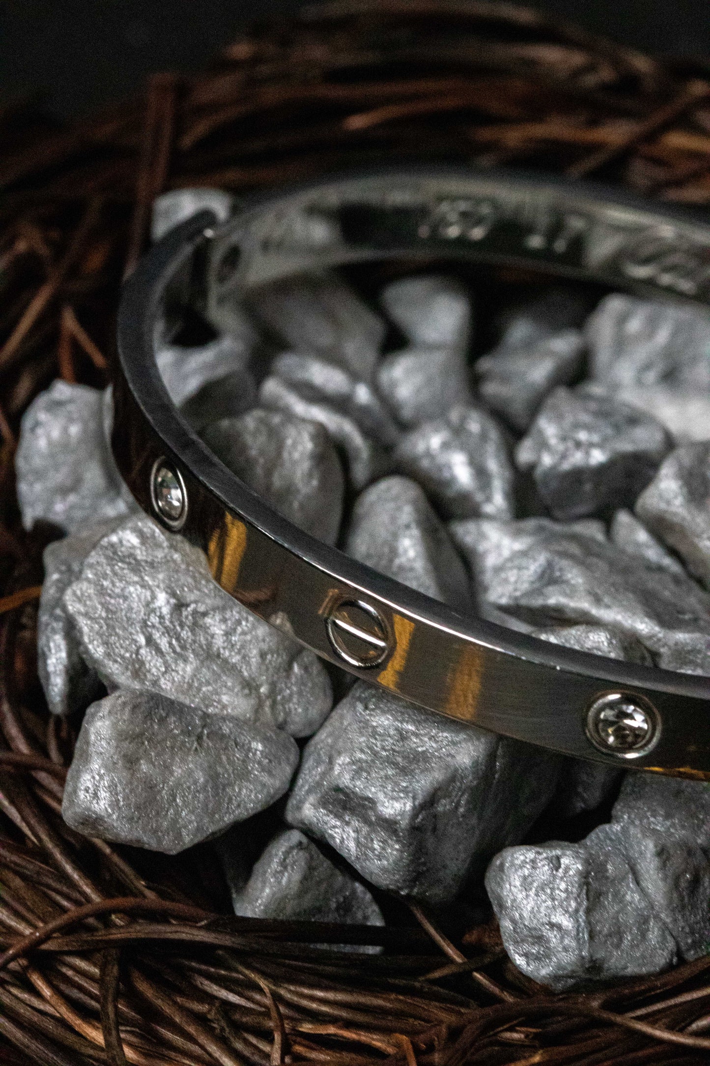Minimalist Silver Bangle Bracelet | Modern Luxury-Inspired Women’s Jewelry