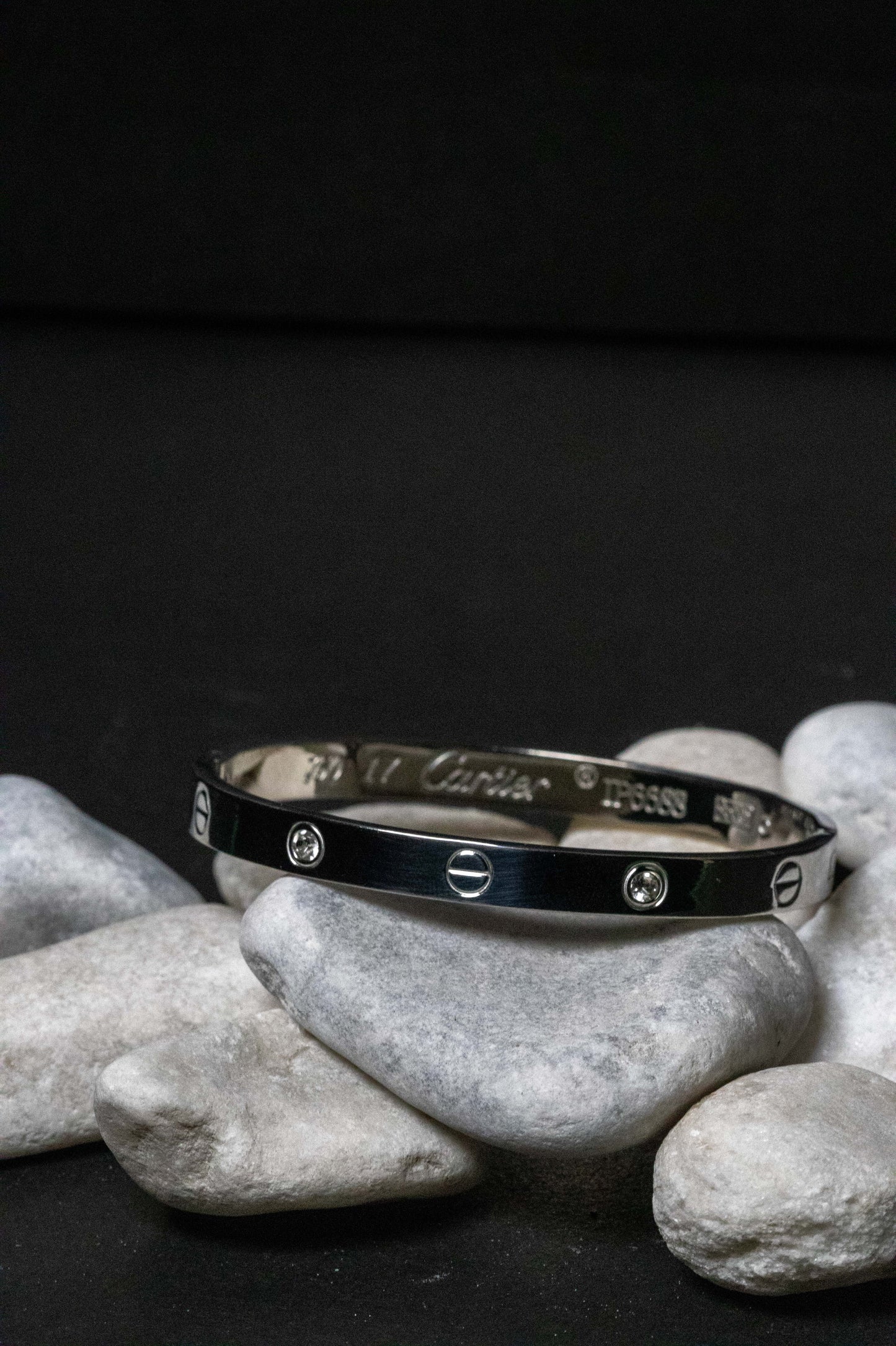 Minimalist Silver Bangle Bracelet | Modern Luxury-Inspired Women’s Jewelry
