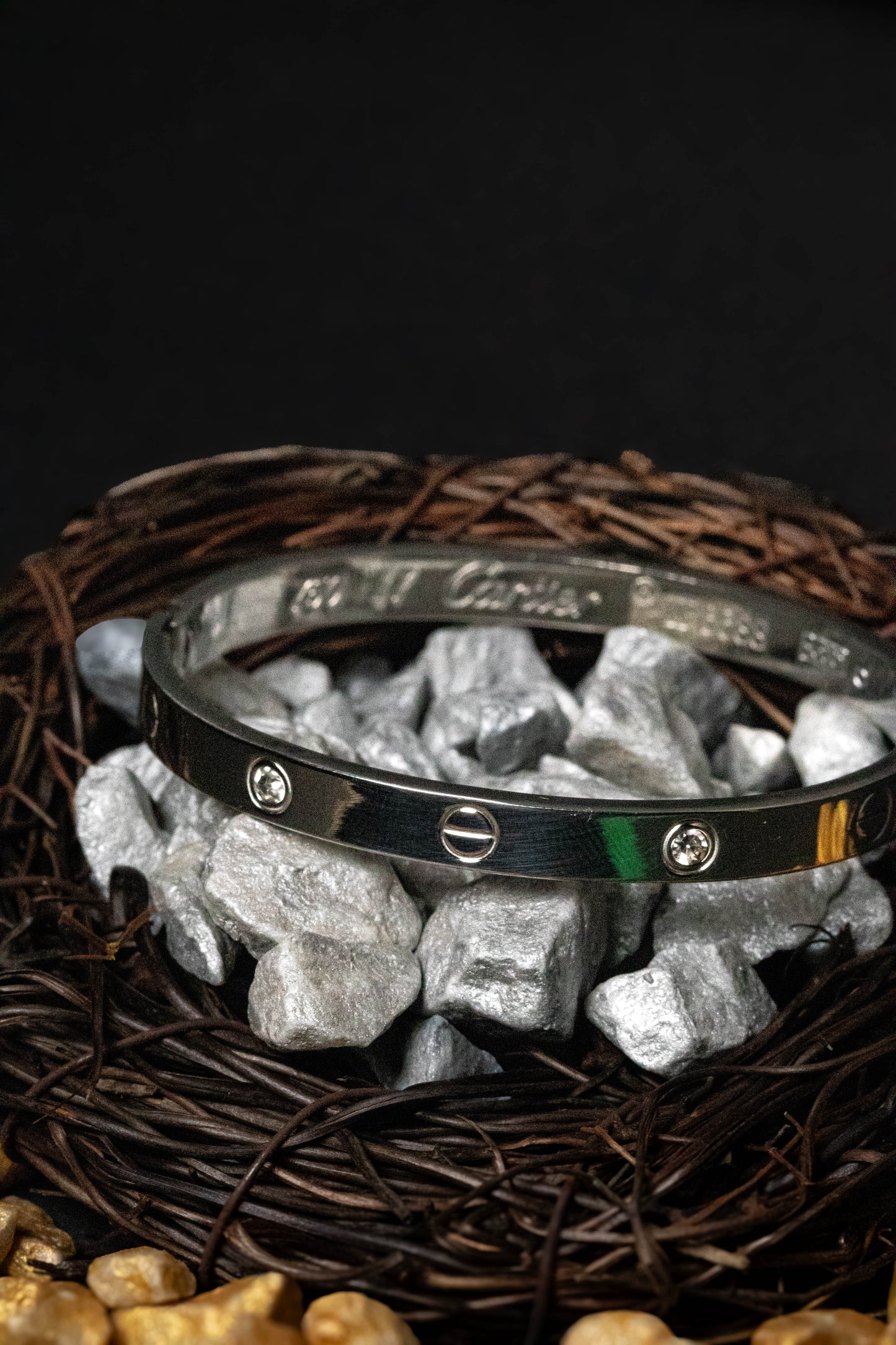 Minimalist Silver Bangle Bracelet | Modern Luxury-Inspired Women’s Jewelry