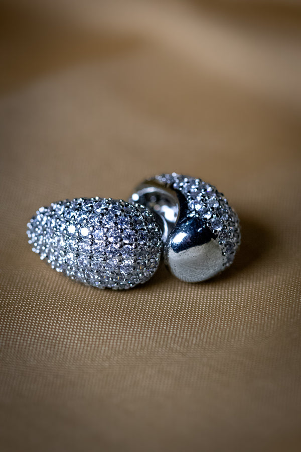 Dazzling Teardrop Crystal Earrings | Sparkling Statement Design