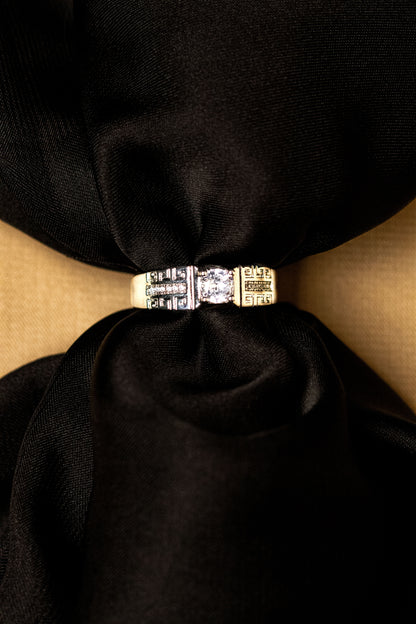 Eternal Spark Couple Ring Set | His & Her Matching Bands